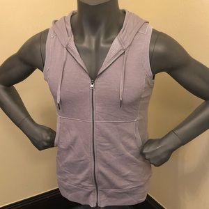 Calvin Klein Performance Sleeveless ZipUp Hoodie